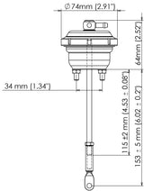 Turbosmart IWG75 Mazda Protege 7psi - TS-0610-2072