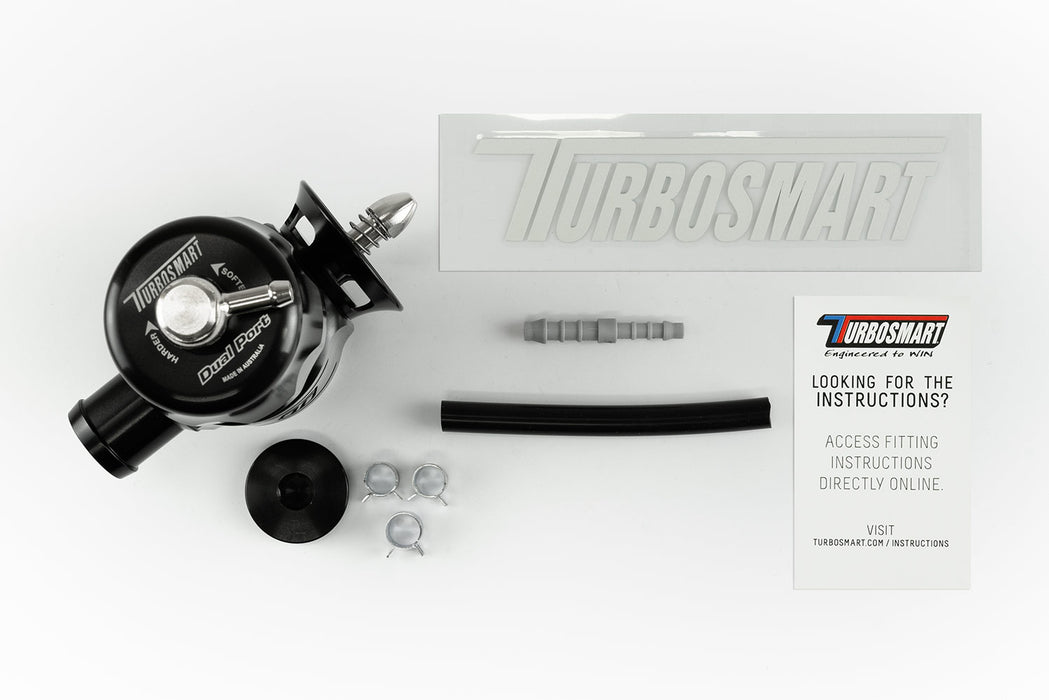 Turbosmart BOV SmartPort Dual Port Subaru WRX 2015+ - Black