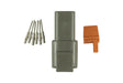 Turbosmart eGate 6 Way Sensor Socket Kit suits DTM Connector - TS-0550-3128