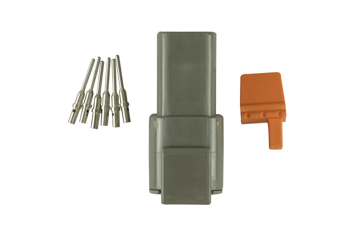 Turbosmart eGate 6 Way Sensor Socket Kit suits DTM Connector - TS-0550-3128