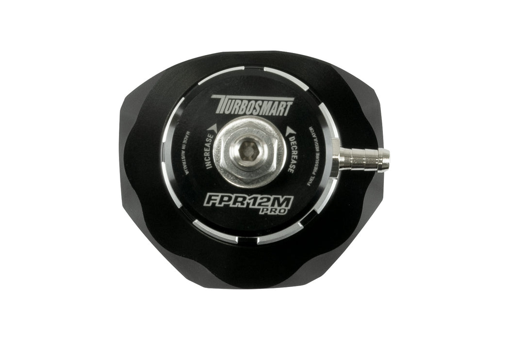 Turbosmart FPR12M Pro - Fuel Pressure Regulator - Black