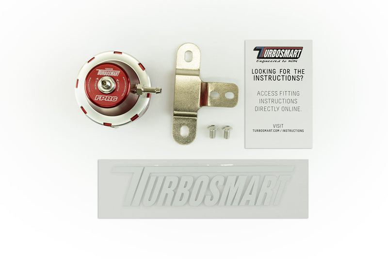 Turbosmart FPR6 - Fuel Pressure Regulator - Red - TS-0404-1024