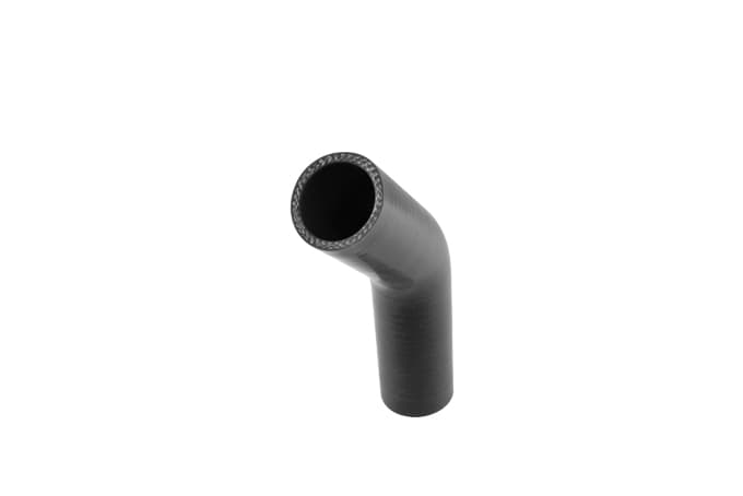 Turbosmart Silicon Hose 45 Elbow 1.50" BLACK