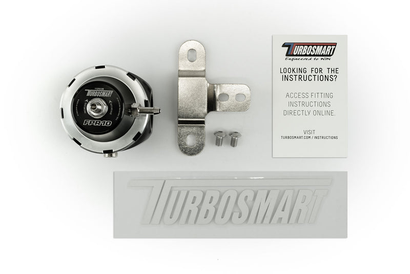 Turbosmart FPR10 - Fuel Pressure Regulator - Black - TS-0404-1042