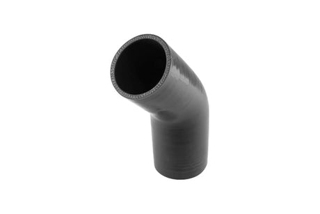 Turbosmart Silicon Hose 45 Reducer Elbow 2.50"-2.75" Black - TS-HRE4250275-BK
