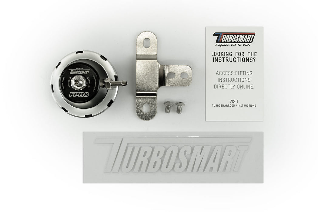 Turbosmart FPR8 - Fuel Pressure Regulator - Black