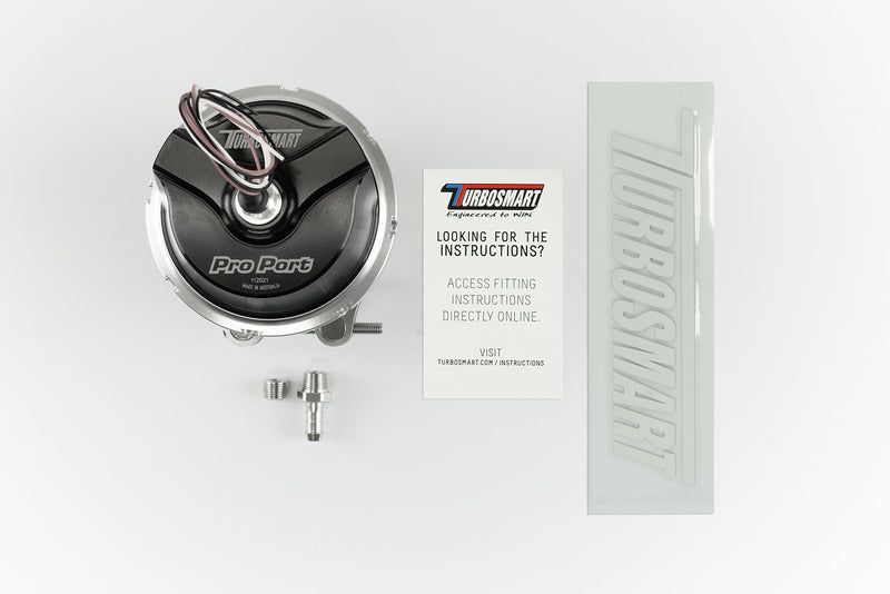 Turbosmart BOV ProPort BOV with Sensor Cap Black - TS-0208-1212