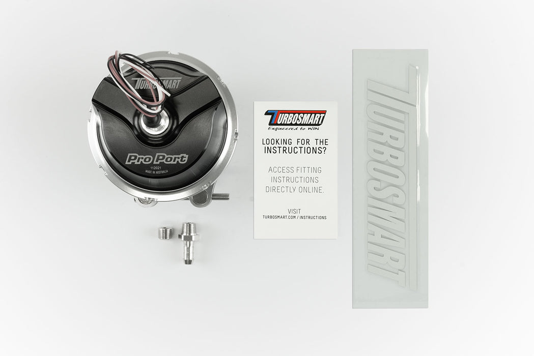 Turbosmart BOV ProPort BOV with Sensor Cap Black