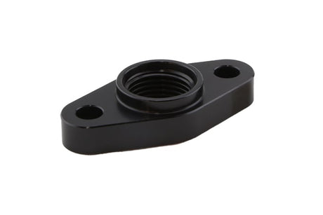 Turbosmart Billet Turbo Drain adapter with Silicon O-ring. 50.8mm Mounting Holes - T3/T4 style fit. - TS-0804-1011