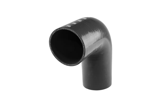 Turbosmart Silicon Hose 90 Elbow 3.00" BLACK