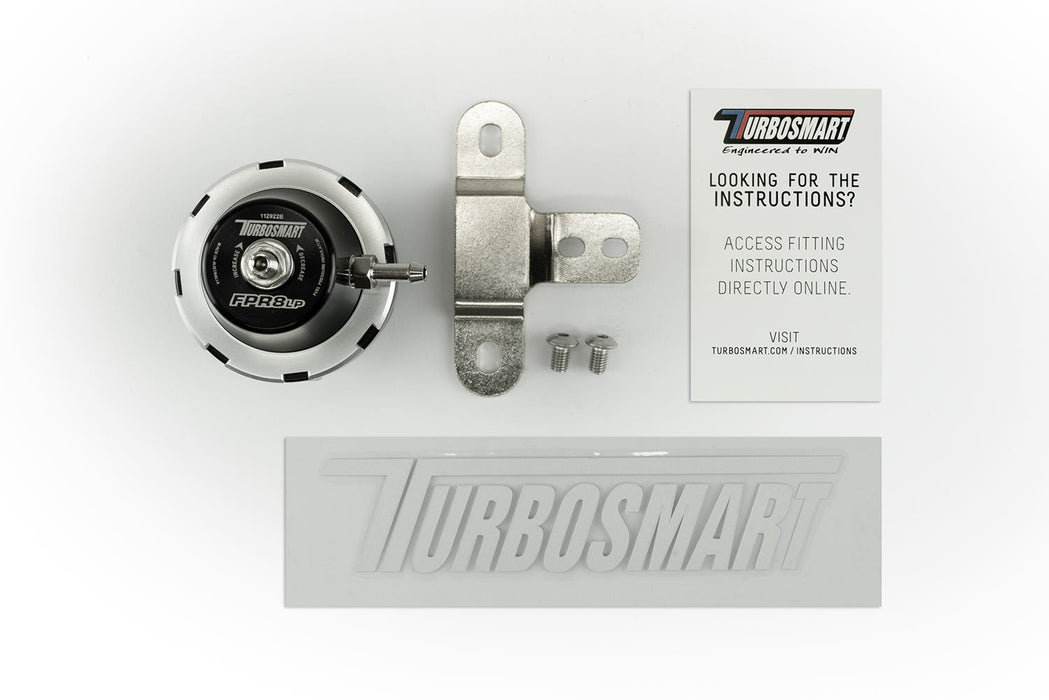 Turbosmart FPR8 LP - Fuel Pressure Regulator - Black