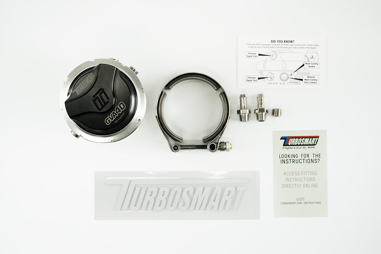 Turbosmart Gas Valve Actuator 40 14psi Black - TS-0552-1712