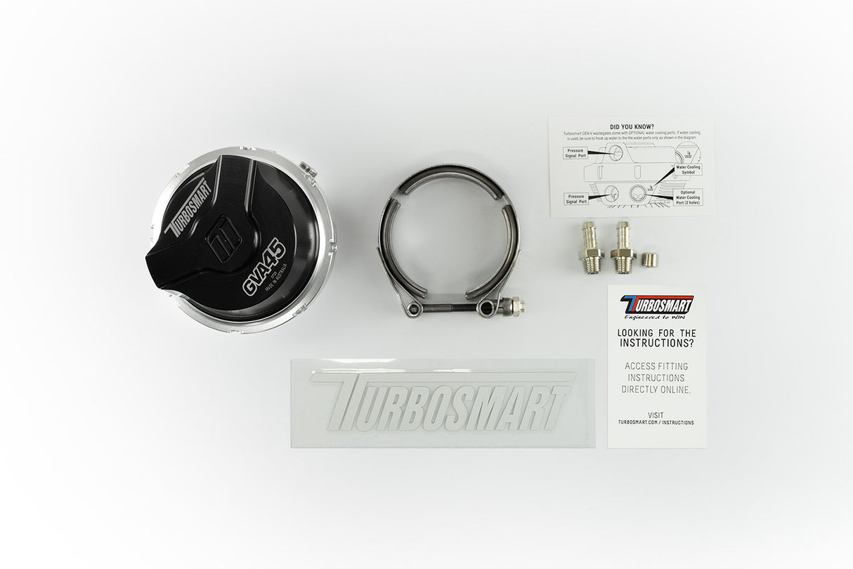 Turbosmart Gas Valve Actuator 45 14psi Black - TS-0553-1712