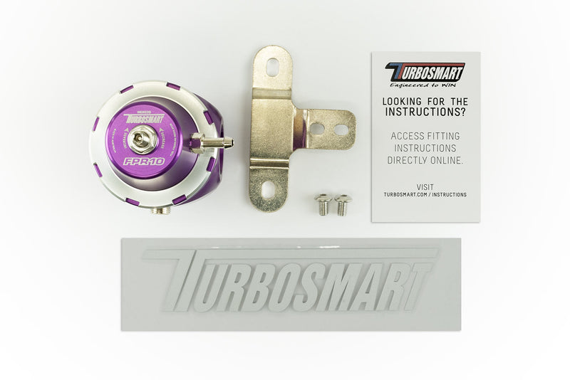 Turbosmart FPR10 - Fuel Pressure Regulator - Purple - TS-0404-1043
