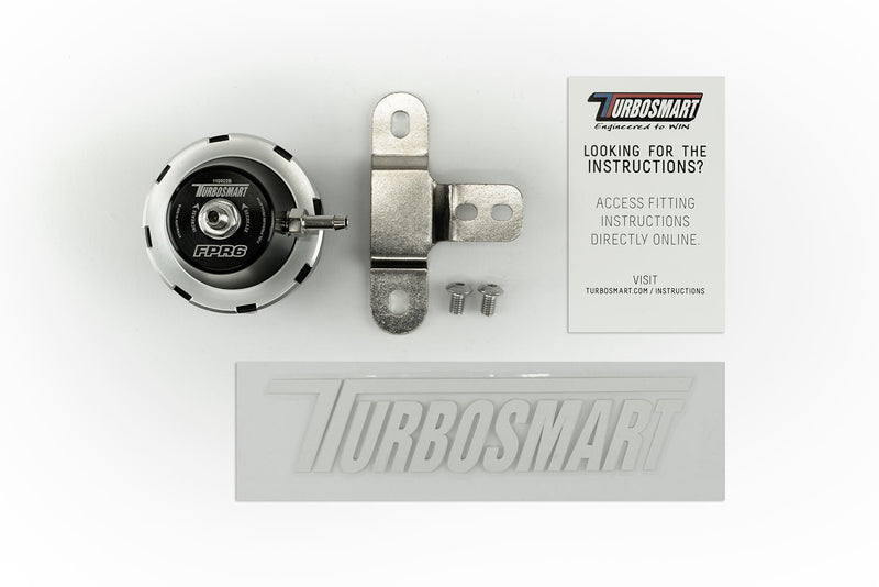 Turbosmart FPR6 - Fuel Pressure Regulator - Black - TS-0404-1022