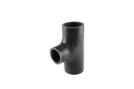 Turbosmart Silicon Hose Hose Tee 2.00" ID 1.50" spout - TS-HT200150-BK