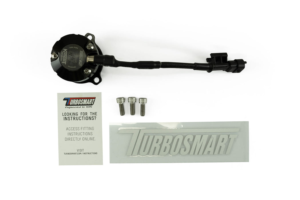 Turbosmart BOV Kompact EM DualPort- VR15 (Abarth, Alfa, Fiat, Lancia)