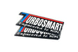 Turbosmart TS Car decal 350mm x 120mm-Black - TS-9007-1019