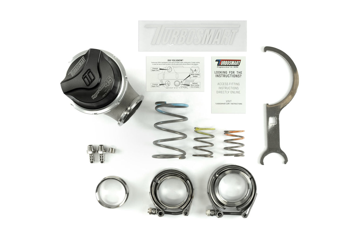 Turbosmart GenV WG45 HyperGate45 7psi Black - TS-0553-1002