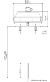 Turbosmart vIWG Universal 76mm - 6inHg -150mm - TS-0604-2067