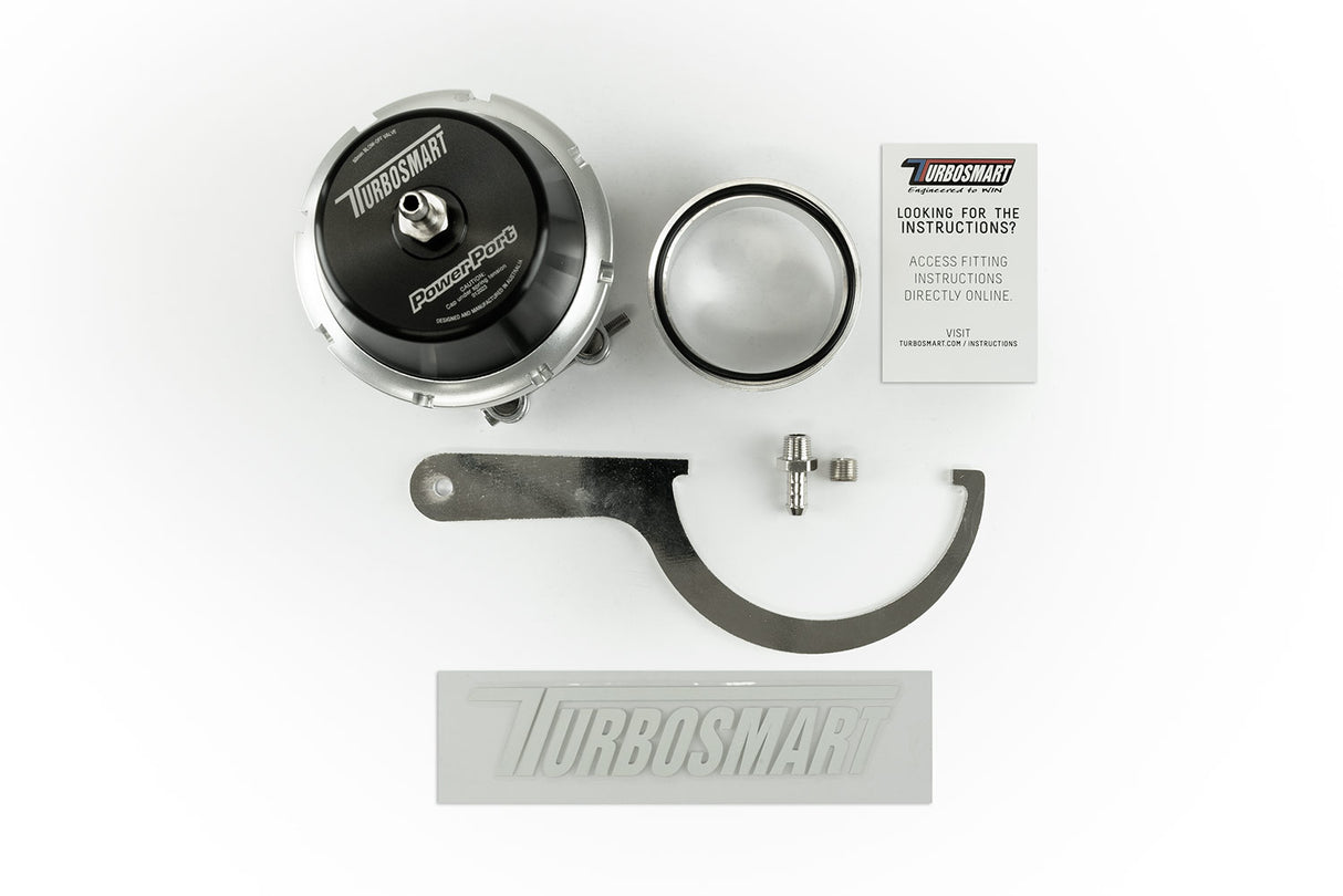 Turbosmart BOV Power Port Supercharger - Black - TS-0207-1003