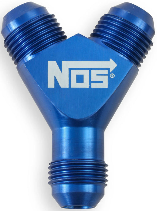 NOS "Y" Fitting (Blue) -8AN (NOS17842) NOS17842