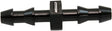 Aeroflow Male to Male 4mm (5/32") Barb Push Lock Adapter - AF410-02BLK AF410-02BLK