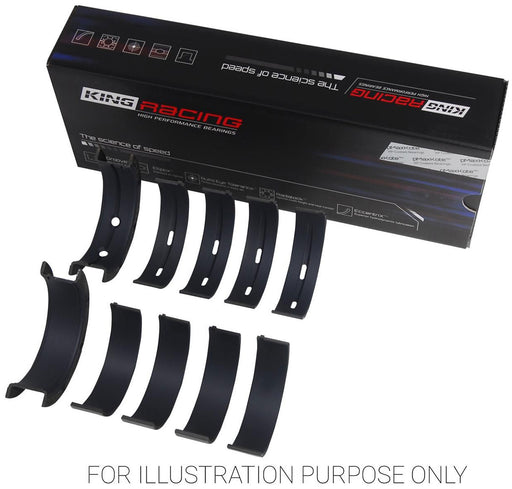 King XPC Series Main Bearing Set, STD With .001" Extra Clearance Suit GM LS Series (KBMB5013XPC STDX) KBMB5013XPC STDX