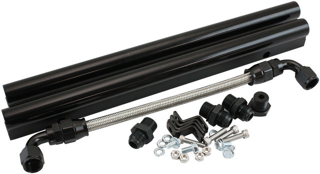 Aeroflow Small Block Ford Windsor Fuel Rail Kit for Air Gap Intake Manifold Suits AF6090-2000 and AF6290-2000 Intake Manifolds ONLY (AF6999-2000) AF6999-2000