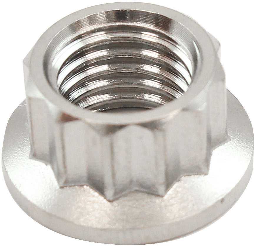 Aeroflow 5/16" Titanium 12 Point Nut - AF3513-0010 AF3513-0010