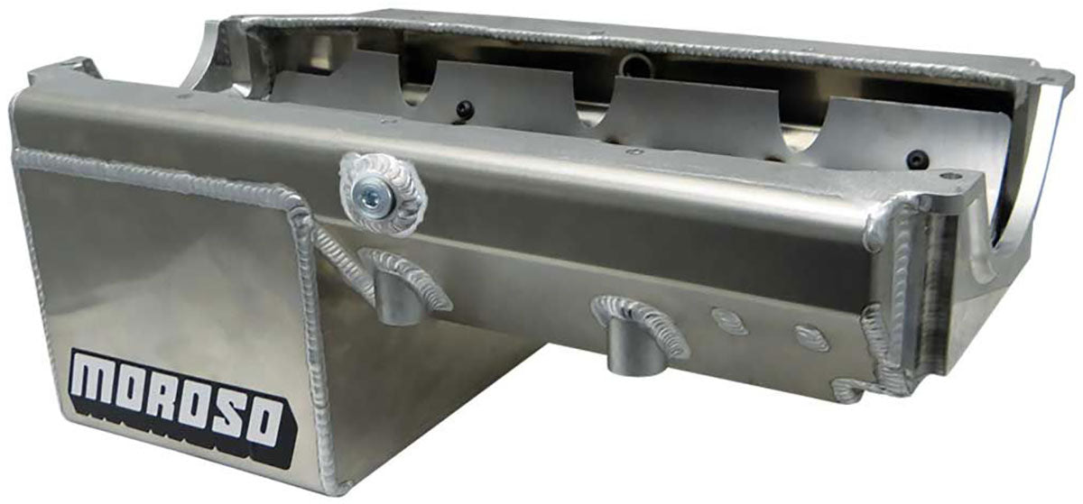 Moroso Fabricated Aluminium Oil Pan, 8-1/4" Deep, 7.6 Litre - MO21234