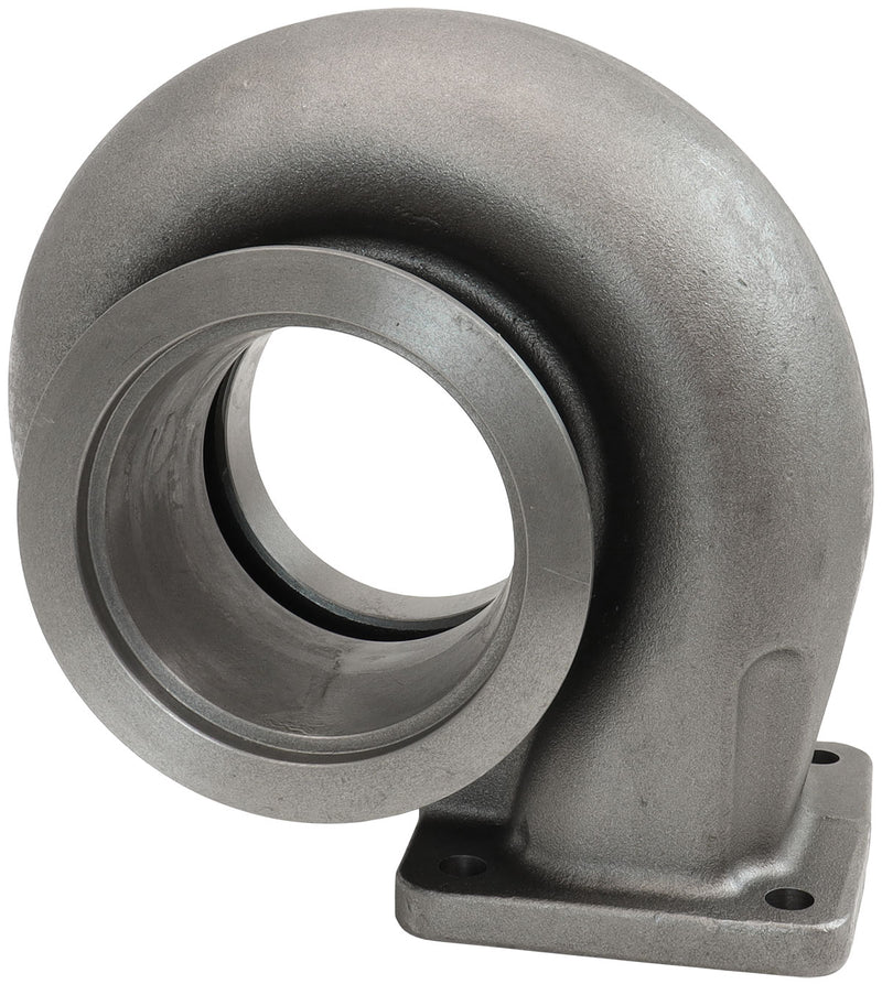Aeroflow Boosted 1.25 A/R T4 Inlet & V-Band Outlet Turbo Exhaust Housing, Suits Boosted GEN 2 & GEN 3 7875 Turbochargers Cast Iron Material (AF8050-1026) AF8050-1026
