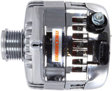 Mechman S Series 320 Amp Racing Alternator, Chrome Finish - MM7127320C