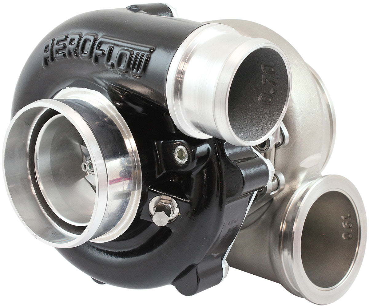 Aeroflow BOOSTED B5455 .63 Turbocharger 660HP, Hi Temp Black Finish - AF8005-3039BLK