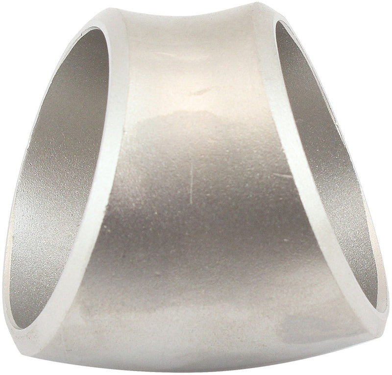 Aeroflow Boosted 2" (52mm) Stainless Steel Tube, 45 Degree Bend, 1.5D Radius 1/8" Wall Thickness, Stainless Steel Material (AF8502-2000SS)