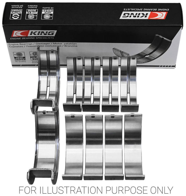 King SI Series Main Bearing Set, STD - KBMB5505SI KBMB5505SI