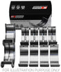 King SI Series Main Bearing Set, .001" - KBMB529SI 001 KBMB529SI 001