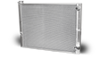 AFCO Double Pass Radiator Chevy 27.5 X 19 X 1.50 Core, 16 AN Male Inlet - 80185NDP-16 80185NDP-16