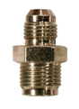 AFCO Steel Power Steering Box Fitting Large 11/16 Inch - 16 Up To 1979 GM Steering Box Pressure Flare Type - 37125 37125