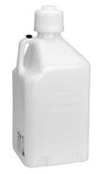 Scribner 5 Gallon (18.9L) Square Utility Jug, White - SCR2000W SCR2000W