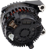 Aeroflow 190 AMP High Output Direct Fit Alternator - Black Finish - AF4280-1500