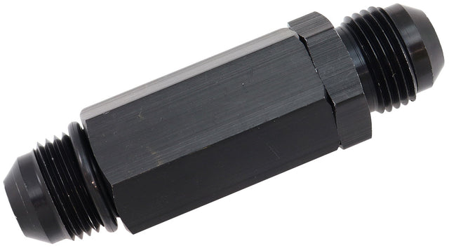 Enderle Aluminium -8AN Check Valve, Black - EN6010A-15 EN6010A-15