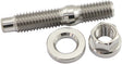 Aeroflow M8 x 1.25mm Titanium Stud, Hex Nut and Washer Kit Sold as One Stud, One Flat Washer and One 6 Point Hex Nut (AF55-2005) AF55-2005