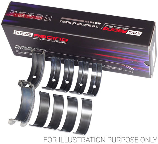 King XP Series Main Bearing Set, STD With .001" Extra Clearance Suit Dart LS Next Block, Grooved Upper Half & Plain Lower Half (KBMB5777XP STDX) KBMB5777XP STDX