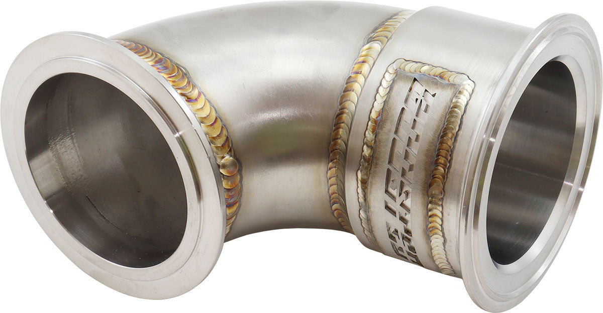 Aeroflow Boosted GM LS V-Band Straight Mount Adapter Stainless Steel Turbo Manifold - AF8410-2005 AF8410-2005