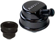 Moroso Push In Oil Separator Breather, Black - MO68782 MO68782