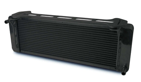AFCO Aluminum Black Heat Exchanger 1999-04 Ford Lightning/F150 Single Pass (L - 26-3/8”) X (W - 3”) X (H - 8-7/8”) - 80245NB 80245NB