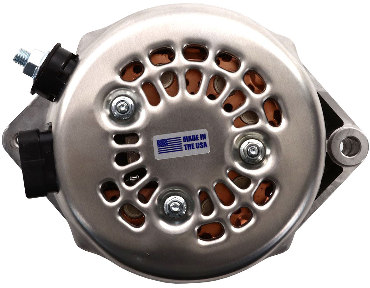 Mechman S Series 240 Amp Racing Alternator, Natural Finish - MM7127240