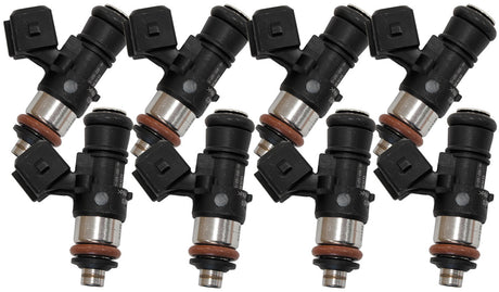 Aeroflow Bosch Motorsport 1462cc EV14 Short JETRONIC Flow Matched Set of 8 Fuel Injectors - AF49-1908-8 AF49-1908-8