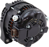 Aeroflow 170 AMP High Output Direct Fit Alternator - Black Finish - AF4276-1500